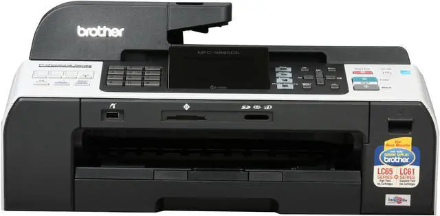 Alt view image 5 of 12 - Brother  MFC-5890CN  Up to 35 ppm  6000 x 1200 dpi  InkJet  MFC / All-In-One  Color  Printer