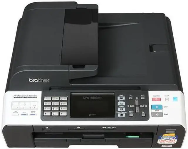 Alt view image 8 of 12 - Brother  MFC-5890CN  Up to 35 ppm  6000 x 1200 dpi  InkJet  MFC / All-In-One  Color  Printer