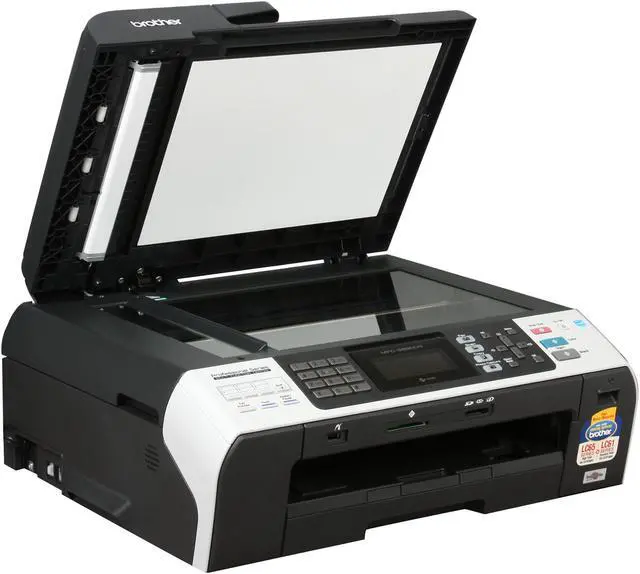 Alt view image 10 of 12 - Brother  MFC-5890CN  Up to 35 ppm  6000 x 1200 dpi  InkJet  MFC / All-In-One  Color  Printer
