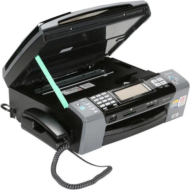 Alt view image 7 of 8 - Brother MFC series MFC-790CW Up to 33 ppm Black Print Speed 6000 x 1200 dpi Color Print Quality Ethernet (RJ-45) / USB / Wi-Fi InkJet MFC / All-In-One Color Printer