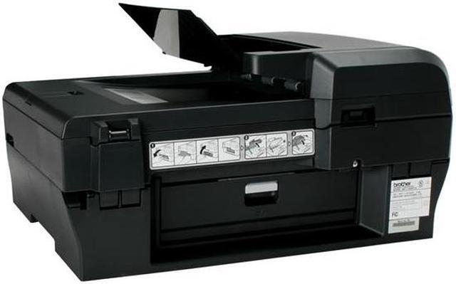 Alt view image 3 of 16 - Brother MFC-5490CN Up to 35 ppm 6000 x 1200 dpi Color Inkjet All-in-One Printer with Networking
