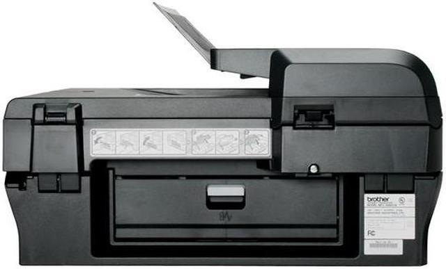 Alt view image 4 of 16 - Brother MFC-5490CN Up to 35 ppm 6000 x 1200 dpi Color Inkjet All-in-One Printer with Networking