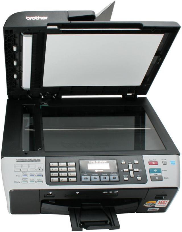 Alt view image 9 of 16 - Brother MFC-5490CN Up to 35 ppm 6000 x 1200 dpi Color Inkjet All-in-One Printer with Networking