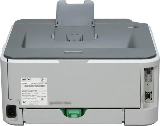Alt view image 4 of 17 - Brother HL Series EHL-2170W Workgroup Up to 23 ppm Monochrome Ethernet (RJ-45) / USB / Wi-Fi Laser Printer