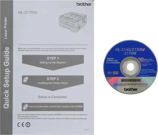 Alt view image 16 of 17 - Brother HL Series EHL-2170W Workgroup Up to 23 ppm Monochrome Ethernet (RJ-45) / USB / Wi-Fi Laser Printer