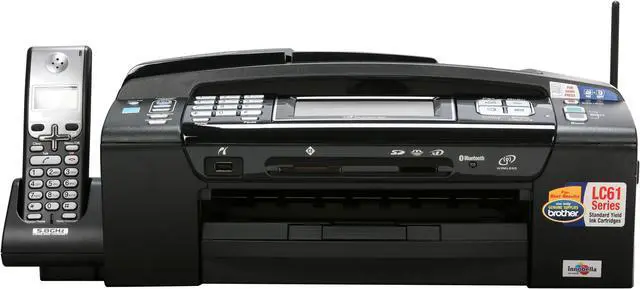 Alt view image 11 of 20 - Brother MFC series MFC-990cw Up to 33 ppm Black Print Speed 6000 x 1200 dpi Color Print Quality Bluetooth / Ethernet (RJ-45) / USB / Wi-Fi InkJet MFC / All-In-One Color Printer
