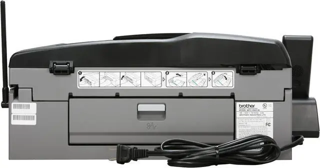 Alt view image 15 of 20 - Brother MFC series MFC-990cw Up to 33 ppm Black Print Speed 6000 x 1200 dpi Color Print Quality Bluetooth / Ethernet (RJ-45) / USB / Wi-Fi InkJet MFC / All-In-One Color Printer