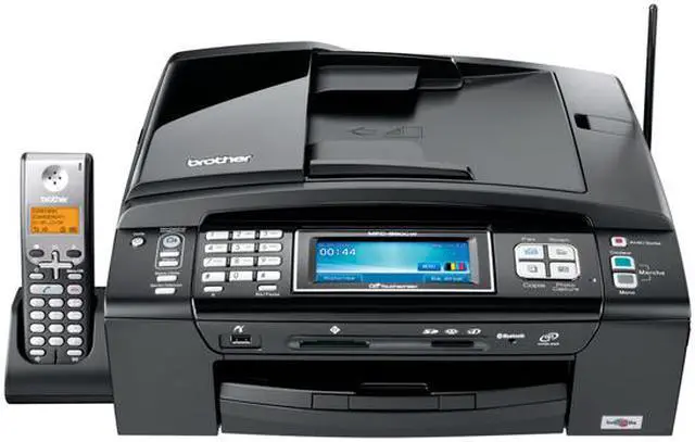Alt view image 2 of 20 - Brother MFC series MFC-990cw Up to 33 ppm Black Print Speed 6000 x 1200 dpi Color Print Quality Bluetooth / Ethernet (RJ-45) / USB / Wi-Fi InkJet MFC / All-In-One Color Printer