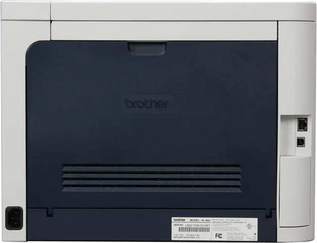 Alt view image 11 of 18 - Brother HL Series HL-4040cdn Workgroup Up to 21 ppm 2400 x 600 dpi Color Print Quality Color Ethernet (RJ-45) / USB Laser Printer