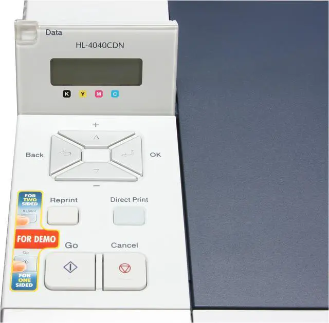 Alt view image 12 of 18 - Brother HL Series HL-4040cdn Workgroup Up to 21 ppm 2400 x 600 dpi Color Print Quality Color Ethernet (RJ-45) / USB Laser Printer