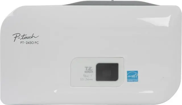 Alt view image 3 of 10 - brother P-touch PT-2430PC Thermal Transfer 10 mm / sec. 180 dpi 1" Wide Label Maker with Auto Cutter - PC Connectable