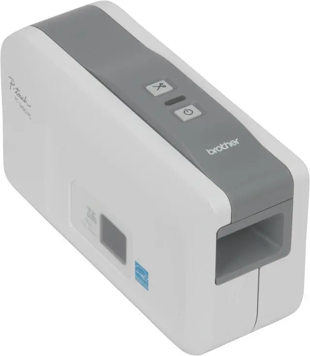 Alt view image 5 of 10 - brother P-touch PT-2430PC Thermal Transfer 10 mm / sec. 180 dpi 1" Wide Label Maker with Auto Cutter - PC Connectable