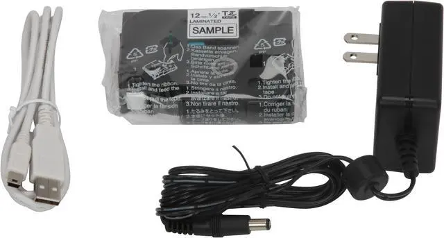 Alt view image 7 of 10 - brother P-touch PT-2430PC Thermal Transfer 10 mm / sec. 180 dpi 1" Wide Label Maker with Auto Cutter - PC Connectable