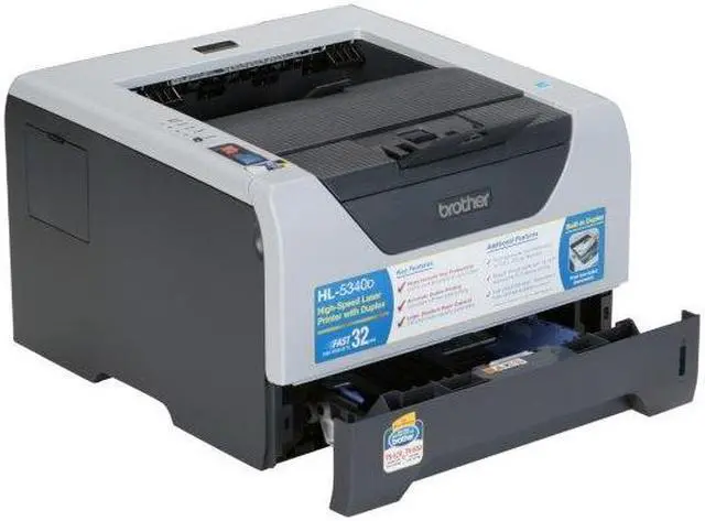 Alt view image 4 of 13 - brother HL-5340D High-Speed Monochrome Laser Printer With Duplex