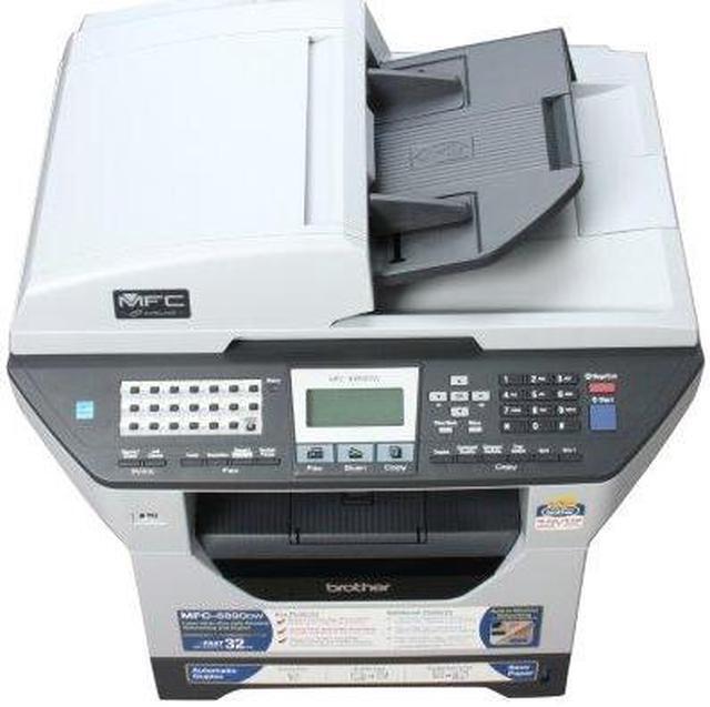 Alt view image 6 of 13 - brother MFC-8890dw High-Performance Laser All-in-One Printer with Wireless Networking and Duplex