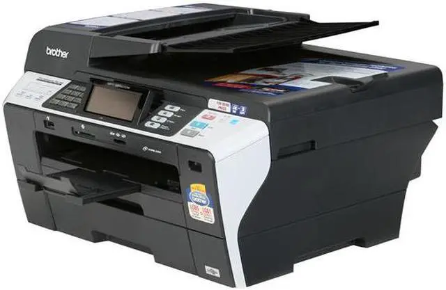 Alt view image 2 of 9 - Brother Professional Series MFC-6890CDW Inkjet All-in-One Printer with up to 11" x 17" Printing and TouchScreen Display