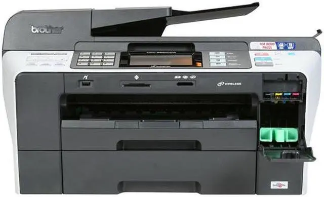 Alt view image 4 of 9 - Brother Professional Series MFC-6890CDW Inkjet All-in-One Printer with up to 11" x 17" Printing and TouchScreen Display