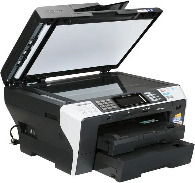 Alt view image 7 of 9 - Brother Professional Series MFC-6890CDW Inkjet All-in-One Printer with up to 11" x 17" Printing and TouchScreen Display