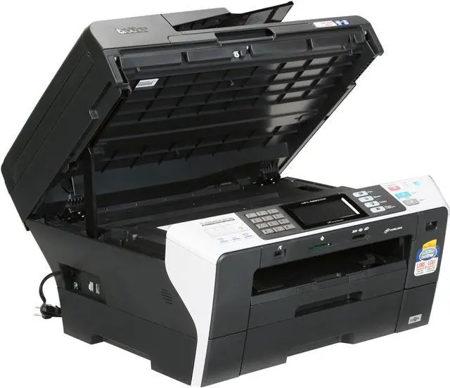 Alt view image 8 of 9 - Brother Professional Series MFC-6890CDW Inkjet All-in-One Printer with up to 11" x 17" Printing and TouchScreen Display