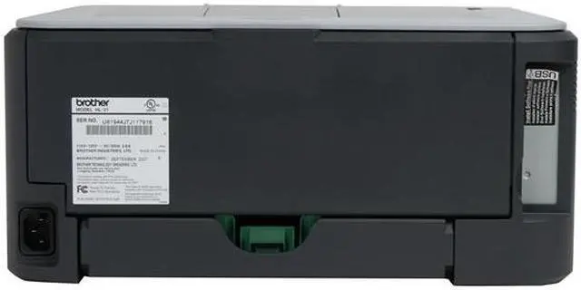Alt view image 8 of 14 - Brother HL Series EHL-2140 Personal Up to 23 ppm Monochrome USB Laser Printer