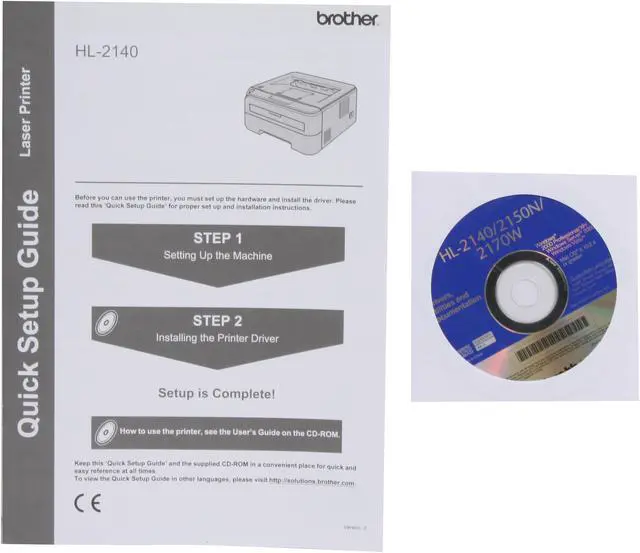 Alt view image 13 of 14 - Brother HL Series EHL-2140 Personal Up to 23 ppm Monochrome USB Laser Printer