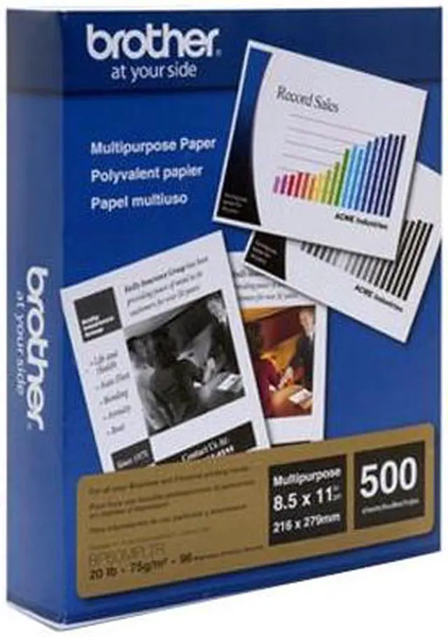 Main image of Brother BP60MPLTR Multipurpose Paper Letter - 8.5" x 11" - 1 Ream