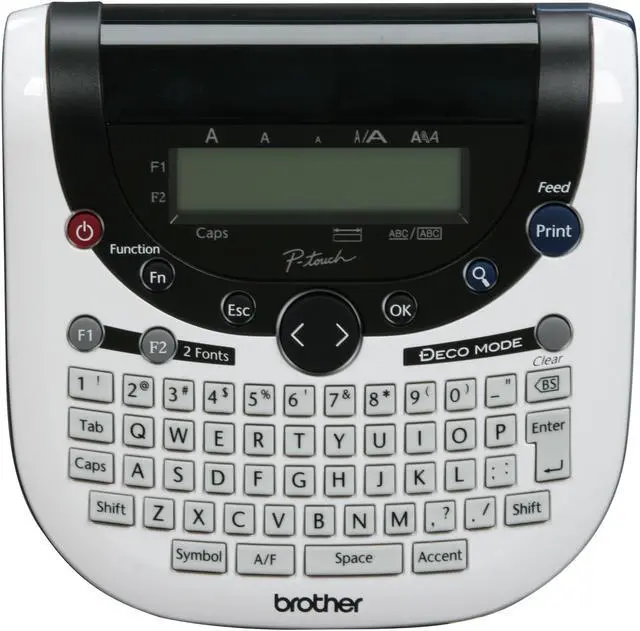 Alt view image 3 of 8 - brother PT-1290 Home & Office "Simply Stylish" Thermal Transfer Labeler Printer
