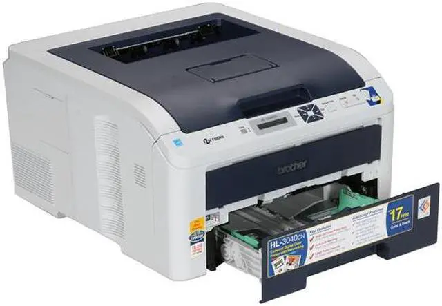 Alt view image 6 of 7 - brother HL-3040CN Digital Color LED Printer with Networking