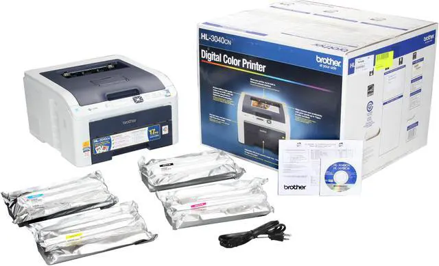 Alt view image 7 of 7 - brother HL-3040CN Digital Color LED Printer with Networking