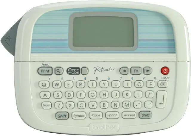 Alt view image 2 of 7 - brother P-touch PT-90 Personal "Simply Stylish" Direct Transfer Labeler Printer