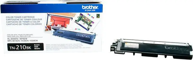 Alt view image 8 of 8 - Brother TN210BK Toner Cartridge - Black