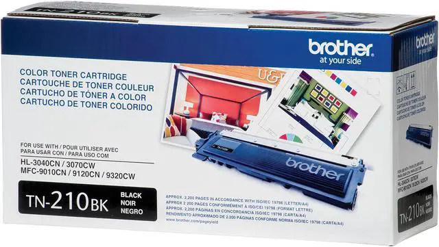 Alt view image 2 of 8 - Brother TN210BK Toner Cartridge - Black
