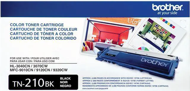 Main image of Brother TN210BK Toner Cartridge - Black