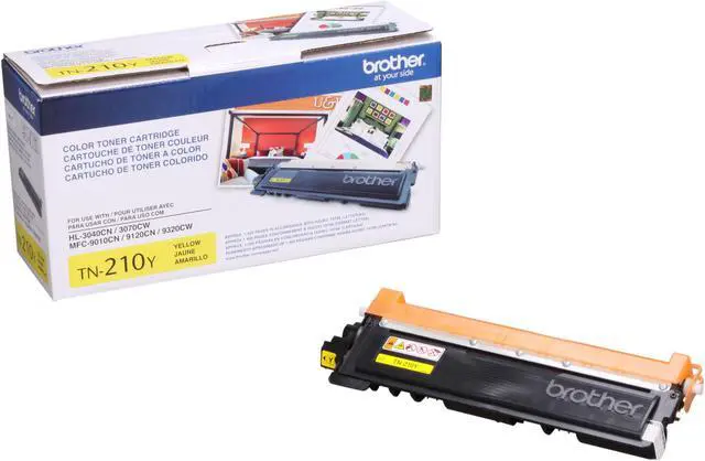 Alt view image 8 of 8 - Brother TN210Y Toner Cartridge - Yellow