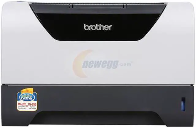 Alt view image 2 of 7 - Brother HL Series HL-5350DN Workgroup Up to 32 ppm Monochrome Ethernet (RJ-45) / LPT / USB Laser Printer