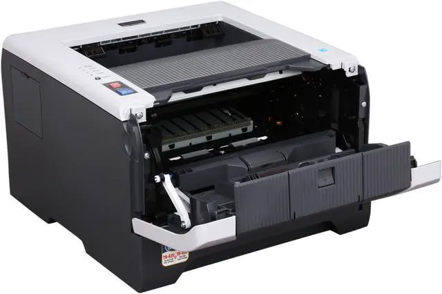 Alt view image 5 of 7 - Brother HL Series HL-5350DN Workgroup Up to 32 ppm Monochrome Ethernet (RJ-45) / LPT / USB Laser Printer