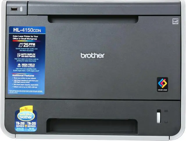 Alt view image 5 of 6 - brother HL-4150CDN Color Laser Printer with Duplex and Networking
