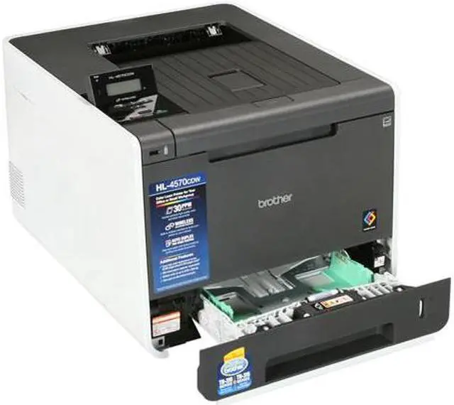 Alt view image 7 of 8 - brother HL Series HL-4570CDW Workgroup Up to 30 ppm 2400 x 600 dpi Color Print Quality Color Wireless 802.11b/g/n Laser Printer