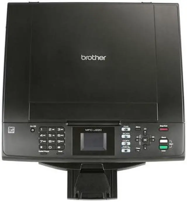 Alt view image 5 of 8 - Brother MFC series MFC-J220 Up to 33 ppm Black Print Speed 6000 x 1200 dpi Color Print Quality USB InkJet MFC / All-In-One Color Printer