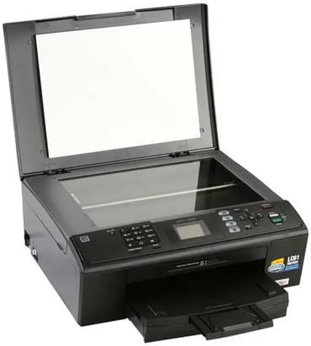 Alt view image 6 of 8 - Brother MFC series MFC-J220 Up to 33 ppm Black Print Speed 6000 x 1200 dpi Color Print Quality USB InkJet MFC / All-In-One Color Printer