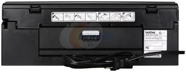Alt view image 4 of 9 - Brother MFC-J265w Up to 33 ppm Black Print Speed 6000 x 1200 dpi Color Print Quality USB / Wi-Fi InkJet MFC / All-In-One Color Printer