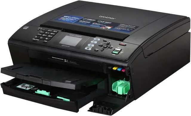 Alt view image 5 of 9 - Brother MFC-J265w Up to 33 ppm Black Print Speed 6000 x 1200 dpi Color Print Quality USB / Wi-Fi InkJet MFC / All-In-One Color Printer