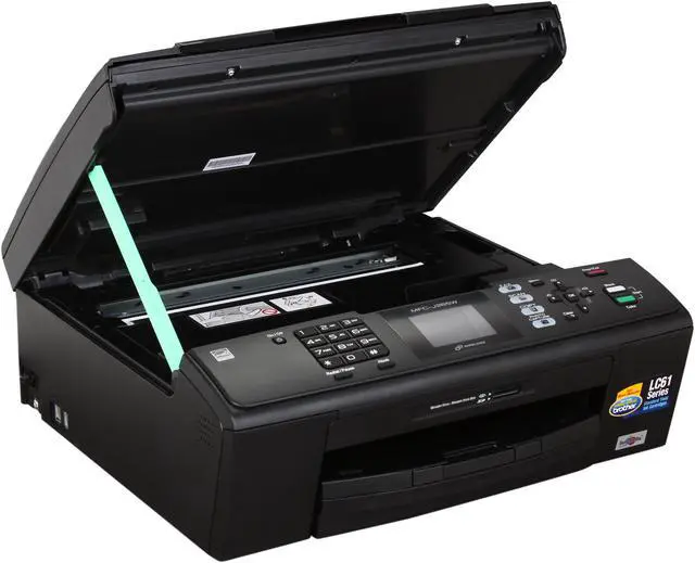 Alt view image 7 of 9 - Brother MFC-J265w Up to 33 ppm Black Print Speed 6000 x 1200 dpi Color Print Quality USB / Wi-Fi InkJet MFC / All-In-One Color Printer
