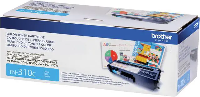 Alt view image 2 of 8 - Brother TN310C Toner Cartridge - Cyan
