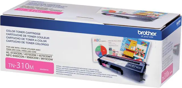 Alt view image 2 of 8 - Brother TN310M Toner Cartridge - Magenta