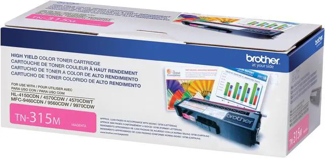 Alt view image 2 of 6 - Brother TN315M High Yield Toner Cartridge - Magenta