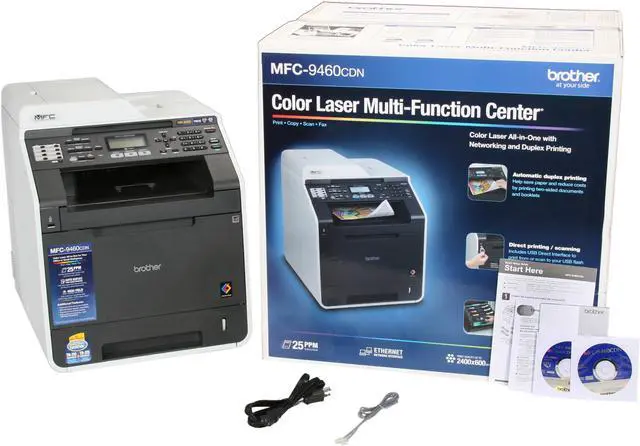 Alt view image 9 of 9 - Brother MFC-9460CDN Color Multifunction Laser Printer