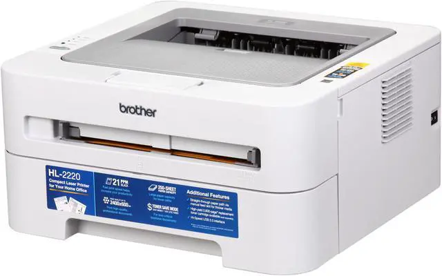 Main image of brother HL-2220 Compact Personal Monochrome Laser Printer