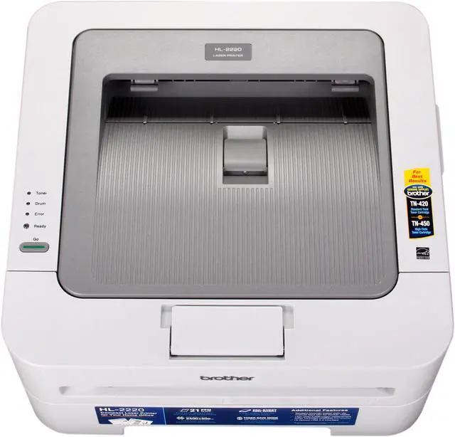 Alt view image 5 of 9 - brother HL-2220 Compact Personal Monochrome Laser Printer