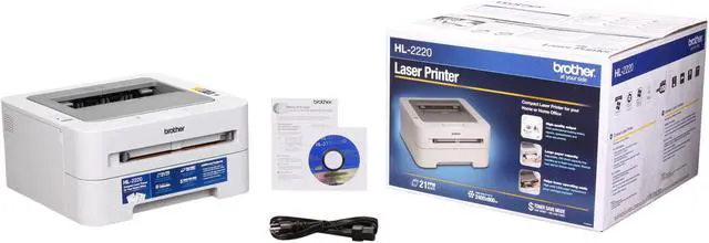 Alt view image 9 of 9 - brother HL-2220 Compact Personal Monochrome Laser Printer